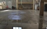 Wet basement floor