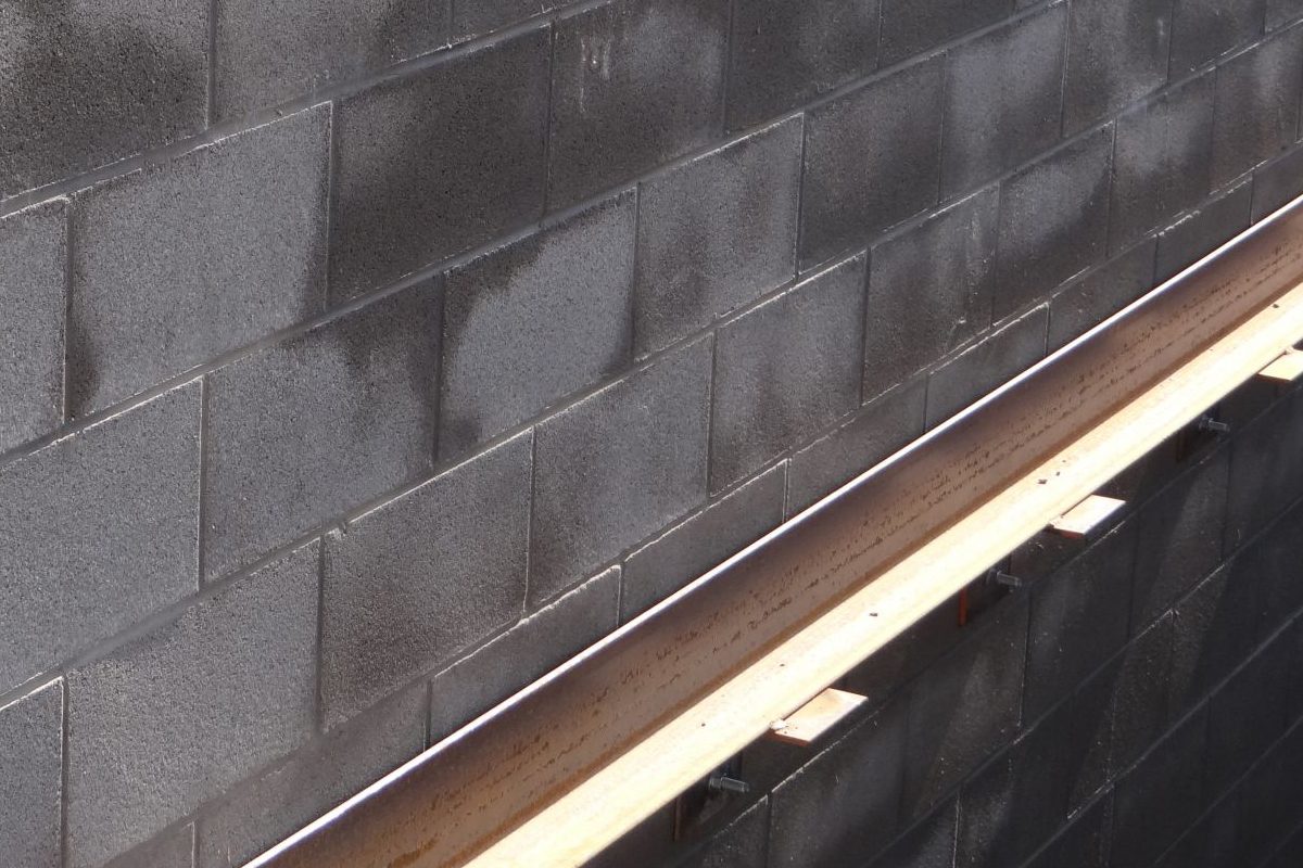 Exterior Waterproofing of Concrete Block Foundations