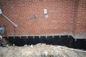 Foundation wrap installation