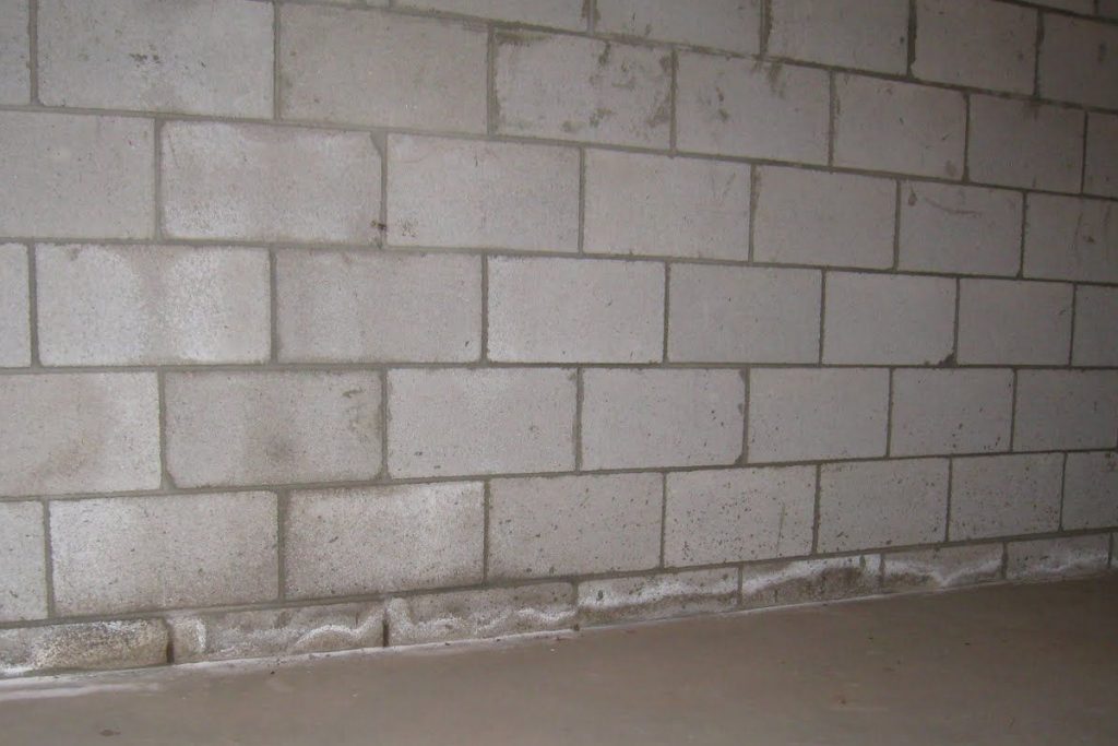 Leaking Cinder Block Foundation Wall, Cinder Block Basement Wall Leaking Water