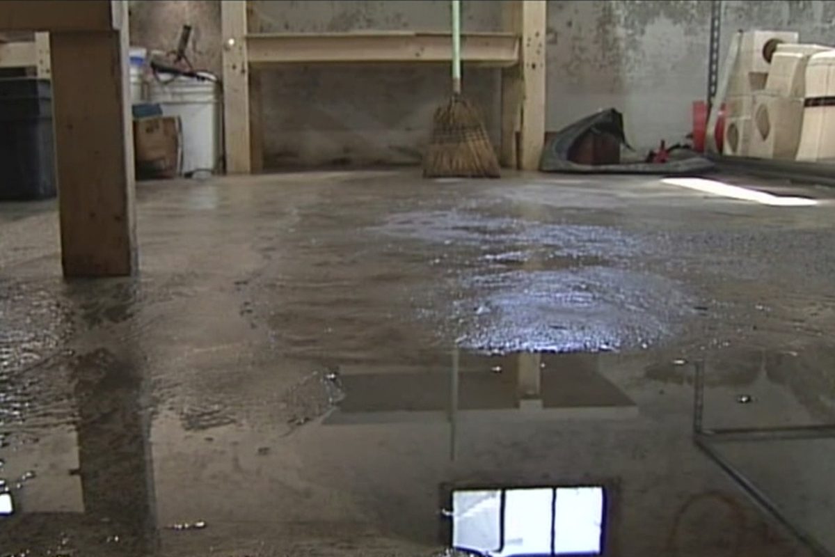 Why Water Comes Up Through The Basement Floor How To Stop The